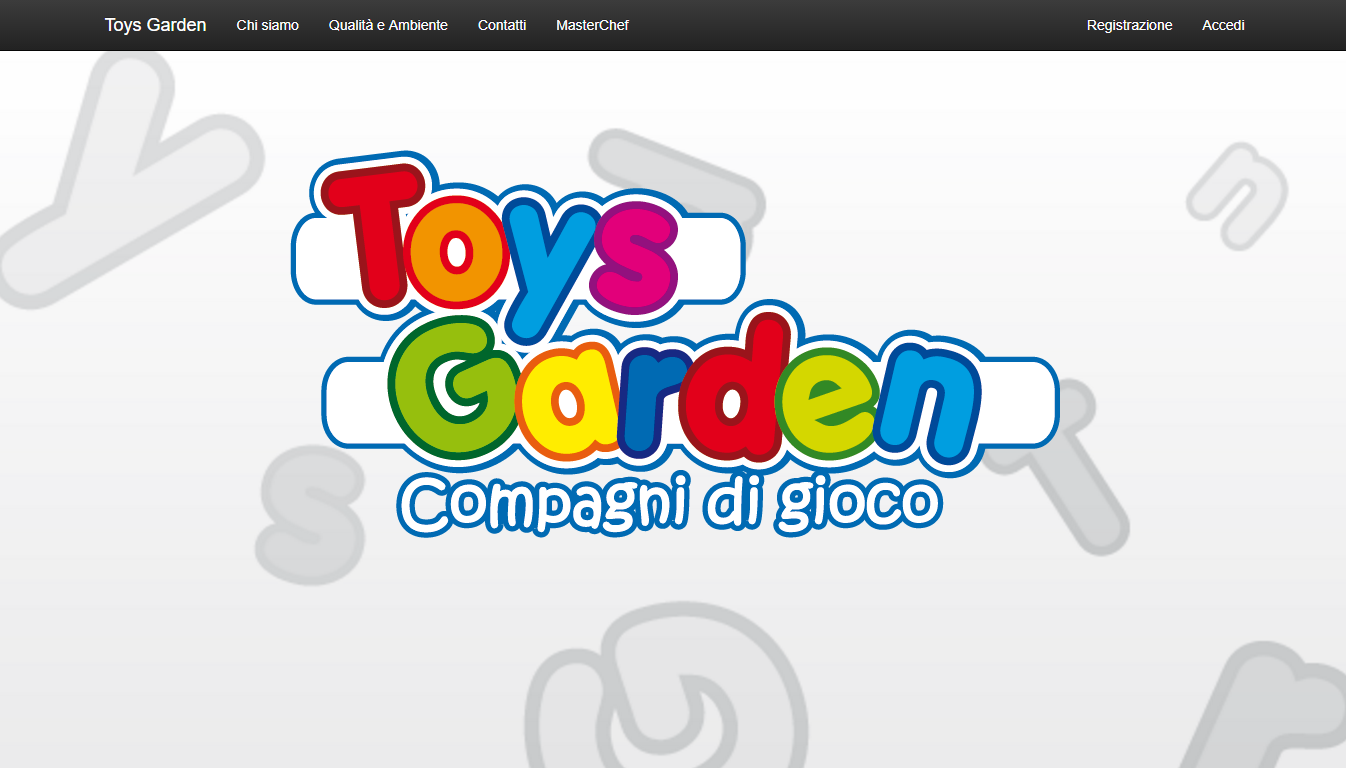 Toys Garden - Home page